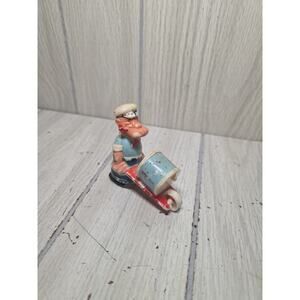 Vintage 1960’s Popeye Ramp Walker Toy Made In Hong Kong Sailor Man KFS Read